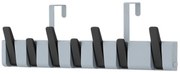 Cuier de perete PIANO HANGER 45,5x11 cm, gri-negru