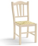 Scaun Hard, lemn de fag, sezut paie, L 46cm/l 50cm /H 95cm - BEJ