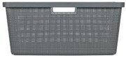 Coș de rufe Curver Jute, 46 l, gri