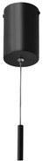 Lustru LED suspendat pe cablu PUMA LED/10W/230V Ø 14 cm negru