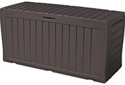 Cutie de depozitare pentru grădină Keter MARVEL PLUS 270l maro, 116,7 x 44,7 x 57 cm