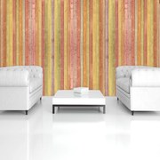 Fototapet - Textura - Scăndura colorată (152,5x104 cm)