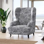 Gaico Huse bielastice MARMO gri fotoliu clasic (l. 60 - 110 cm)