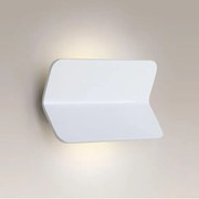 Aplica de perete moderna, alba, LED Tigra I W0131 MX