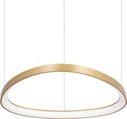 Ideal Lux - Lustră LED suspendată pe cablu GEMINI, 47W, 230V, 4000K, Ø 61 cm, CRI 90, alamă