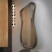 Oglinda decorativa moderna Gina bronz