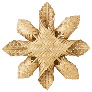 Decorațiune suspendată pentru Crăciun din bambus ø 33 cm Hani – Bloomingville