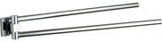 Mexen Rufo suport dublu rotativ pentru prosop, crom - 7050925-00