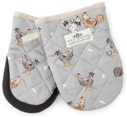 Set de mănuși de bucătărie 2 buc. din bumbac Hen House – Cooksmart ®