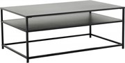 Masuta neagra design modern Dura Steel 100cm