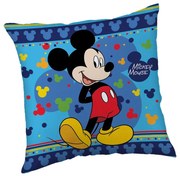 Pernă pentru copii din polar, fleece 40x40 cm Mickey "Blue" – Jerry Fabrics