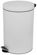 Alda Coș de gunoi cu pedală Freedom Fresh 20 l,alb, 20 l