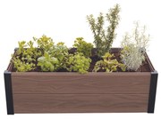 Strat înălțat Keter maro, 106 x 32 x 50 cm, S