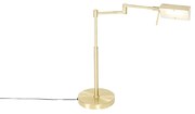Lampă de masă de design aurie cu LED și dimmer tactil - Notia