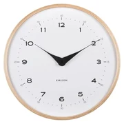 Karlsson 5995WH ceas de perete design alb,diametru 30 cm