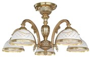 Lustra aplicata clasica cu 5 brate design italian 7102