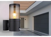 Aplică de exterior cu senzor XELOO 1xE27/60W/230V IP44 Globo 32014BSS