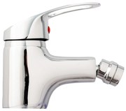 Baterie bideu, crom lucios