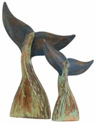 SCULPTURĂ DECORATIVĂ COADĂ DE PEȘTE