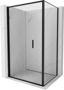 Mexen Exo cabină de duș pliabilă 70 x 100 cm, transparentă, neagră - 816-070-100-70-00