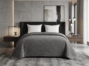 Cuvertura de pat din catifea ASTRALIA, gri Dimensiune: 200 x 220 cm