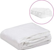 vidaXL Copertină de rezervă pentru seră (18 m²), transparent, 3x6x2 m