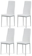 Set de scaune de sufragerie DCL-377 WT, 4 buc.