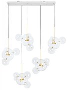 Lustra cu 5 pendule LED design modern Boliccine