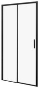 Ușă de duș Silves 100 DR 100x190 cu sticlă transparentă