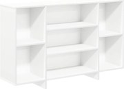 vidaXL Servantă, alb, 120x30x75 cm, PAL