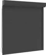 vidaXL Obturator rulant Antracit 140 x 150 cm Aluminiu și Poliuretan