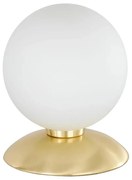 Paul Neuhaus 4437-60 - Lampă de masă BUBBA cu dimmer tactil, 1xG9/28W/230V, aurie