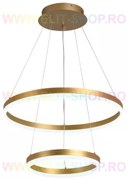 Lustra LED Cu Telecomanda, Elit's Esn1719-500-GD, 102W