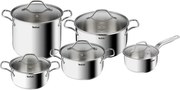 Set de vase pentru gătit 10 buc. din inox Intuition – Tefal