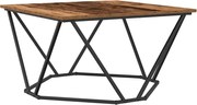 vidaXL Masă de cafea Lemn Vechi 80 x 80 x 45 cm