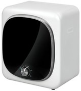 HOMCOM Uscător de rufe cu evacuare electric 800 W 4 Kg cu 5 moduri de uscare, cuva din oțel inoxidabil, încărcare frontală | Aosom Romania