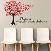 Sticker perete Profesorii planteaza seminte care cresc pentru totdeauna