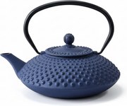 Ceainic din fontă cu infuzor MIKA, 1250 ml, bleumarin