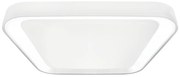 Plafonier LED QUADRO 38W 230V 3000-6000K alb cu dimmer + DO