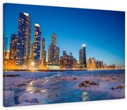 Tablou canvas Chicago Winter 120x80 cm