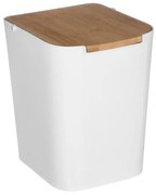 Cos gunoi Natureo White, plastic, 5 litri
