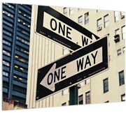 Tablou - New York ONE WAY (70x50 cm)