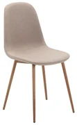 Scaun de sufragerie Fannie (Bej + Stejar). 1050165