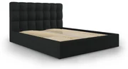 Pat Phaedra Black cu tesatura structurala 140x200