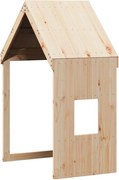 vidaXL Acoperiș Pat Copii 60x89x134,5 cm Lemn Mass Pin