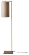 Lampa de podea Boston metal sand abajur in deschis