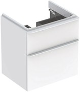 Geberit Smyle Square dulap 58.4x47x61.7 cm sub chiuveta pe perete alb 500.352.00.1