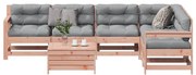 vidaXL Set mobilier de grădină cu perne, 7 piese, lemn masiv douglas