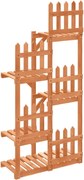 vidaXL Suport pentru flori, 60x25x130 cm, lemn masiv de brad
