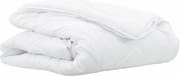 vidaXL Duvet 2 în 1 Alb 135 x 200 cm Poliester